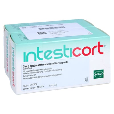 Intesticort 3 mg magensaftresistente Hartkapseln