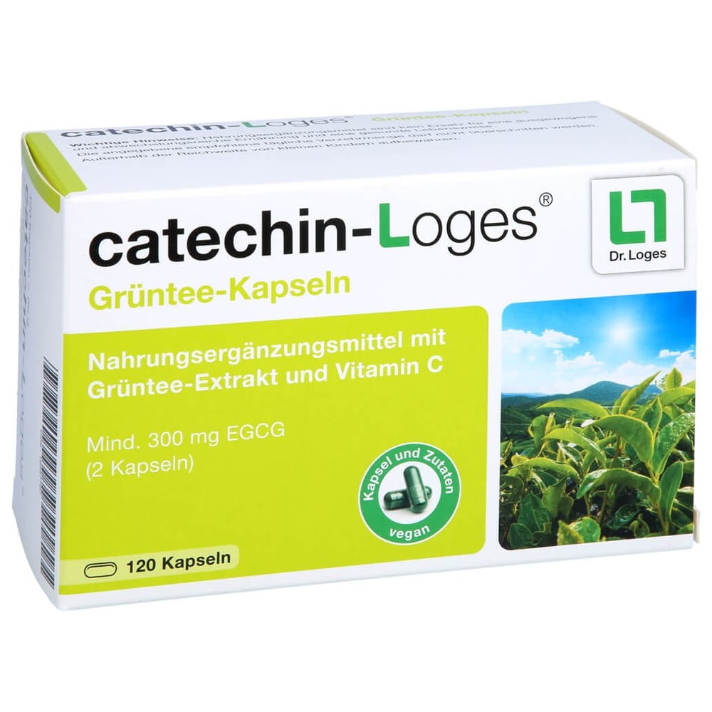 catechin-Loges Grüntee-Kapseln