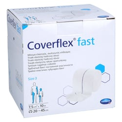 Coverflex fast Schlauchverb. Größe 3 7,5 cmX10 m weiß