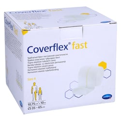 Coverflex fast Schlauchverb. Gr.4 10.75cmX10m weiß