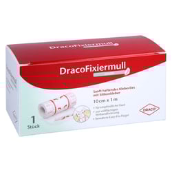 Draco Fixiermull sensitiv 10 cm x 1 m