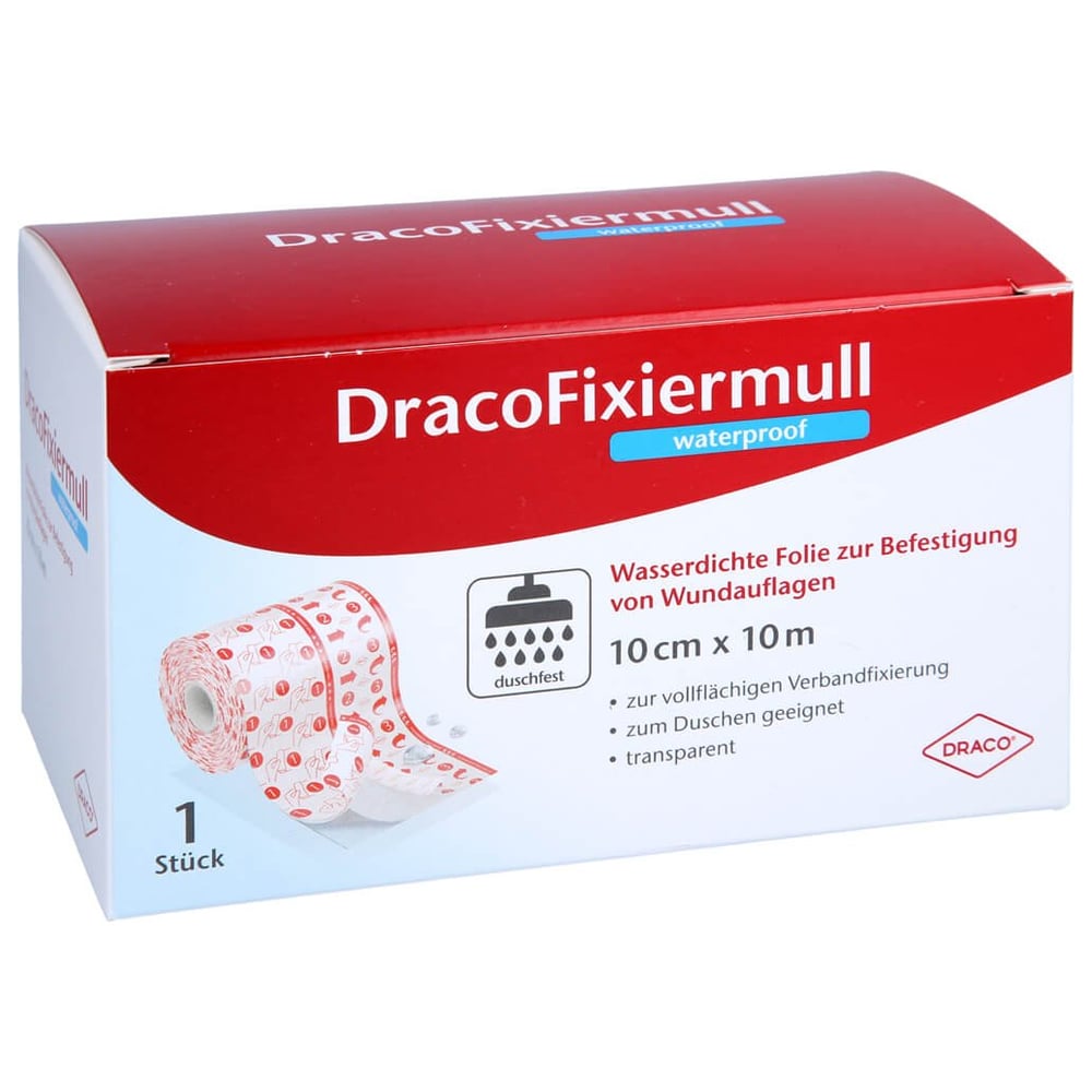 Draco Fixiermull waterproof 10cmx10m