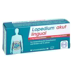 Lopedium akut lingual 2 mg