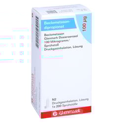 Beclometason Glenmark Dosieraerosol 100 Mikrogramm