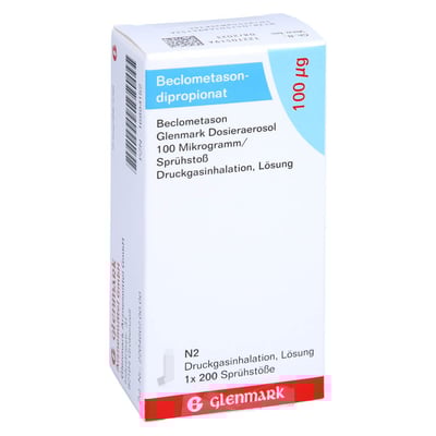 Beclometason Glenmark Dosieraerosol 100 Mikrogramm