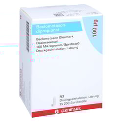 Beclometason Glenmark Dosieraerosol 100 Mikrogramm