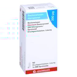 Beclometason Glenmark Dosieraerosol 200 Mikrogramm
