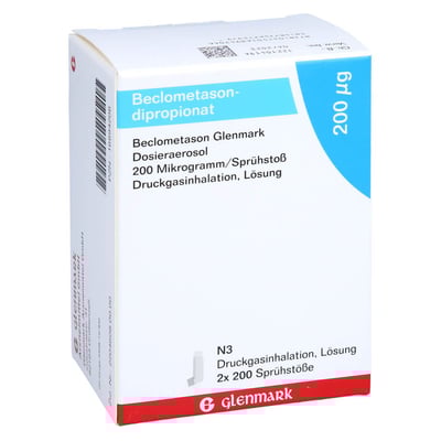 Beclometason Glenmark Dosieraerosol 200 Mikrogramm