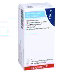 Beclometason Glenmark Dosieraerosol 250 Mikrogramm