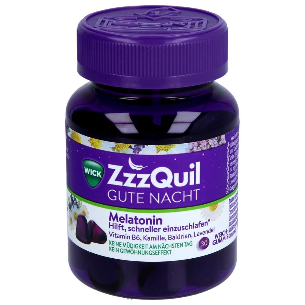 Wick ZzzQuil Gute Nacht Weichgummis