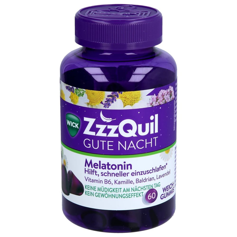 Wick ZzzQuil Gute Nacht Weichgummis
