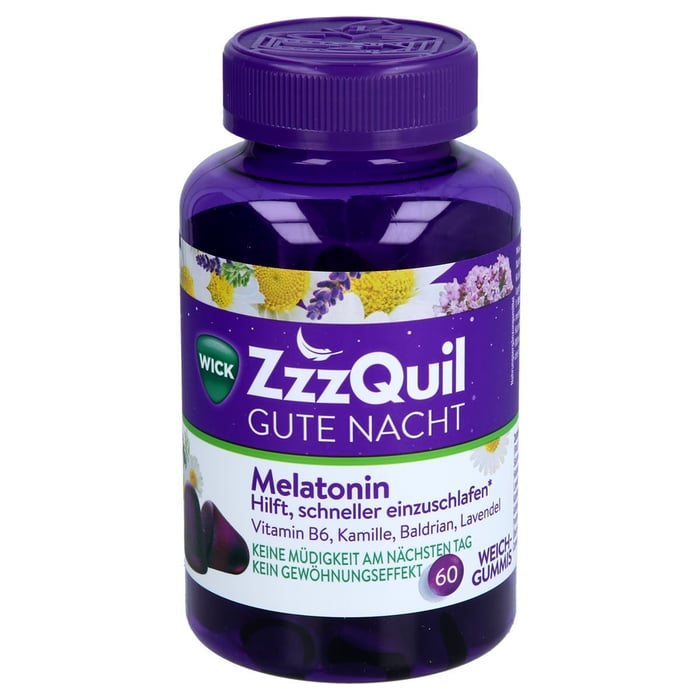 Wick ZzzQuil Gute Nacht Weichgummis