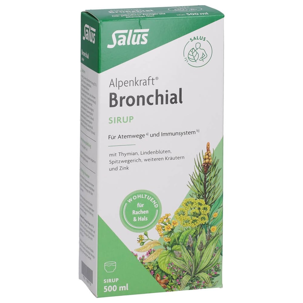 Alpenkraft Bronchial-Sirup Salus