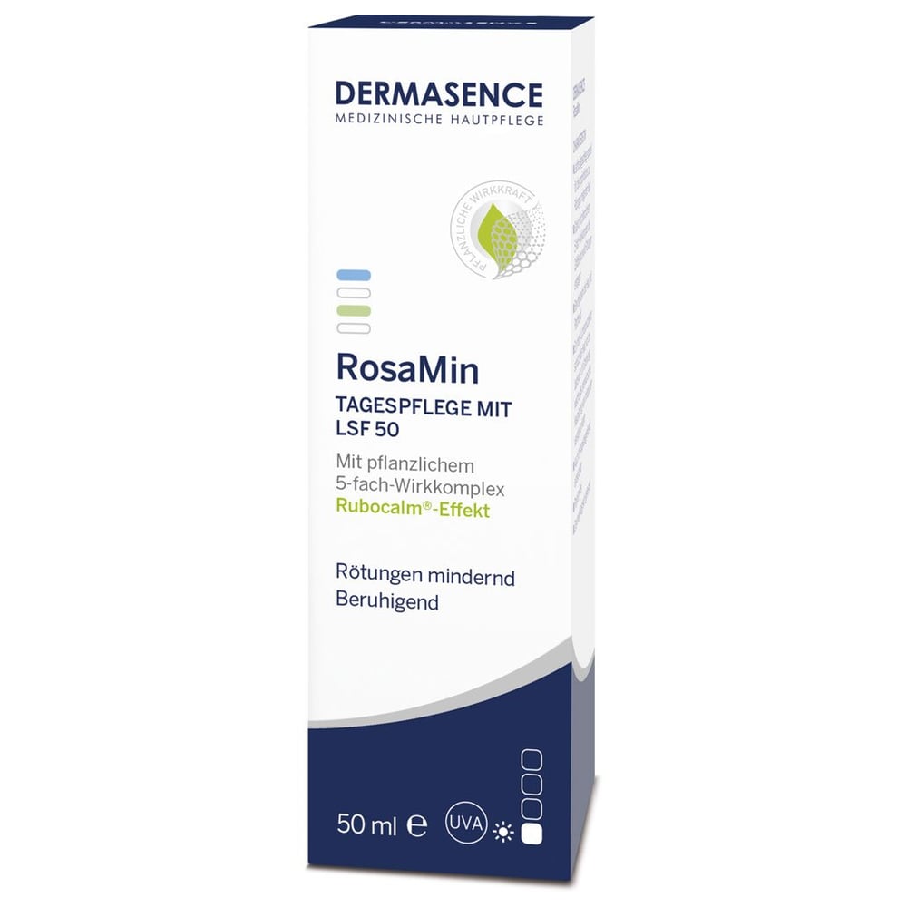 Dermasence RosaMin Tagespflege mit Lsf 50