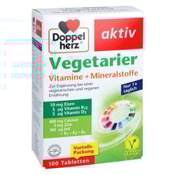 Doppelherz Vegetarier Vitamine+Mineralstoffe Aktiv