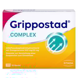 Grippostad Complex ASS/Pseudoephedrin mit Orangenaroma 500 mg/30 mg