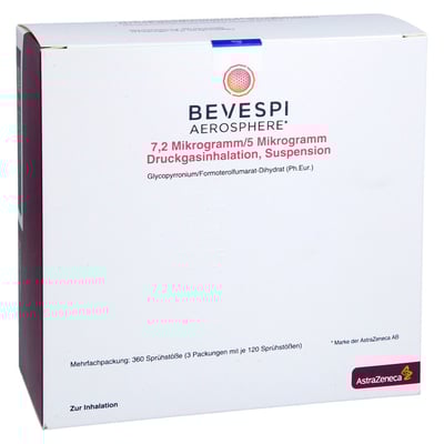 Bevespi Aerosphere 7.2 ug/5 ug Dru.Gasinh.120Hub