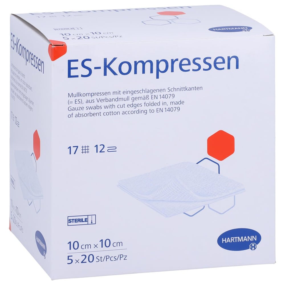 ES-Kompressen steril 10x10 cm Großpackung