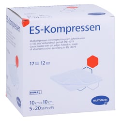 ES-Kompressen steril 10x10 cm Großpackung