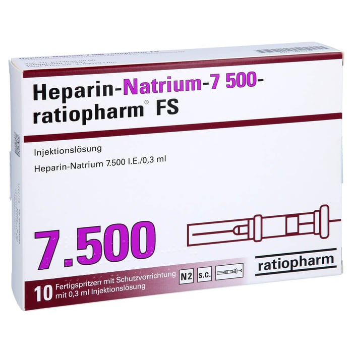 Heparin-Natrium-7500-ratiopharm FS