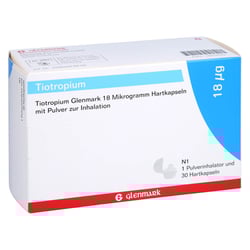 Tiotropium Glenmark 18 ug HKP Inh.+Inhaler