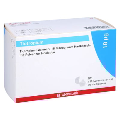 Tiotropium Glenmark 18 ug HKP Inh.+Inhaler