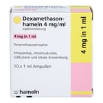 Dexamethason-hameln 4 mg/ml Injektion Lösung Produktbild 2