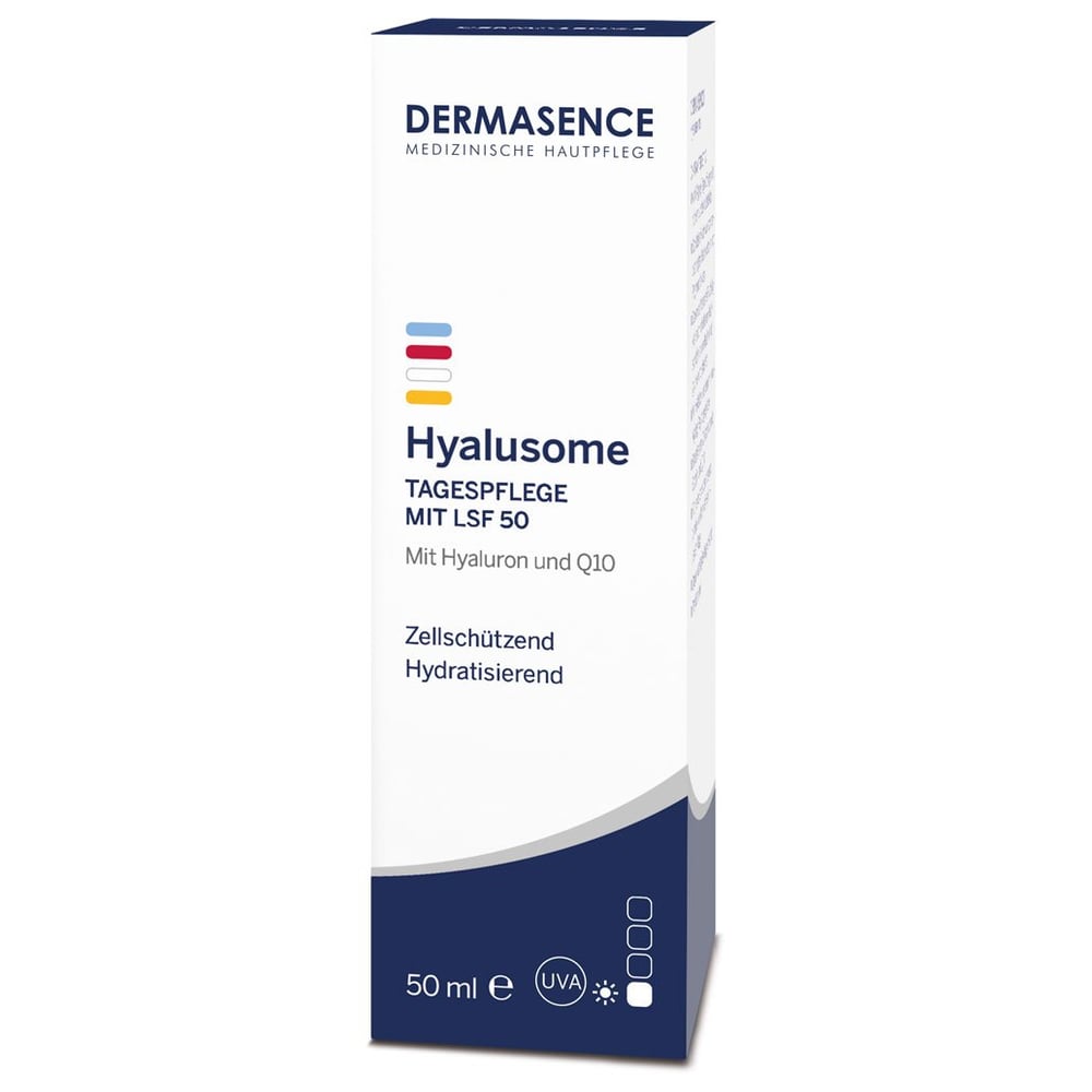 Dermasence Hyalusome Tagespflege mit Lsf 50