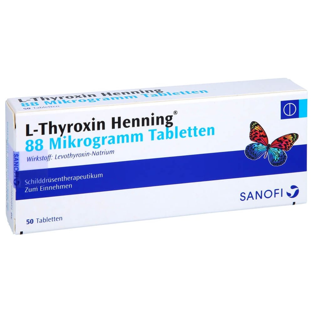L-Thyroxin Henning 88 Mikrogramm