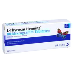 L-Thyroxin Henning 88 Mikrogramm