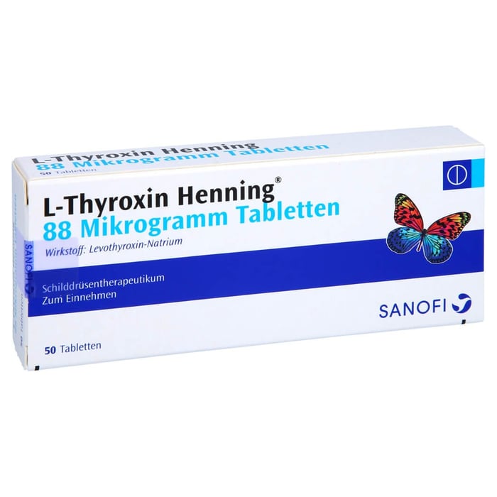 L-Thyroxin Henning 88 Mikrogramm
