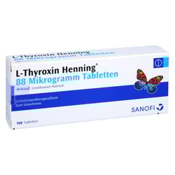 L-Thyroxin Henning 88 Mikrogramm
