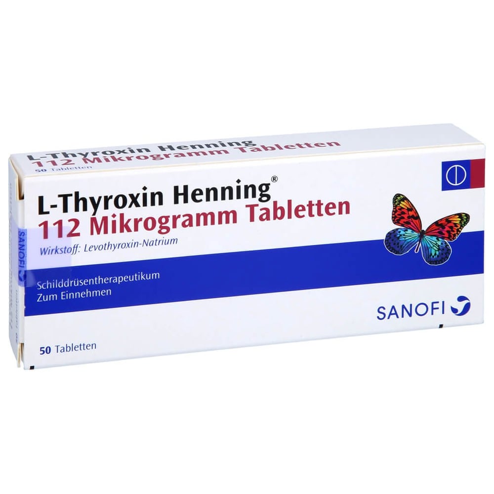 L-Thyroxin Henning 112 Mikrogramm