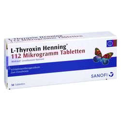 L-Thyroxin Henning 112 Mikrogramm
