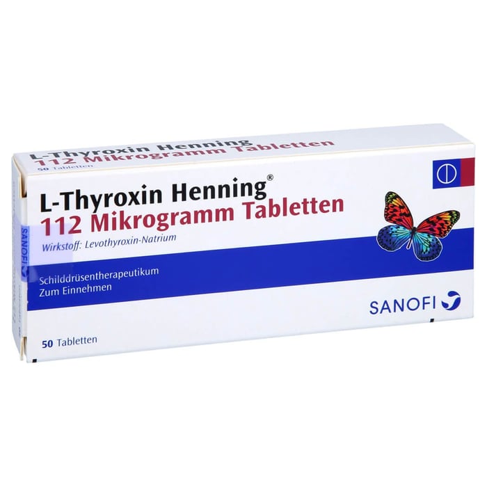L-Thyroxin Henning 112 Mikrogramm