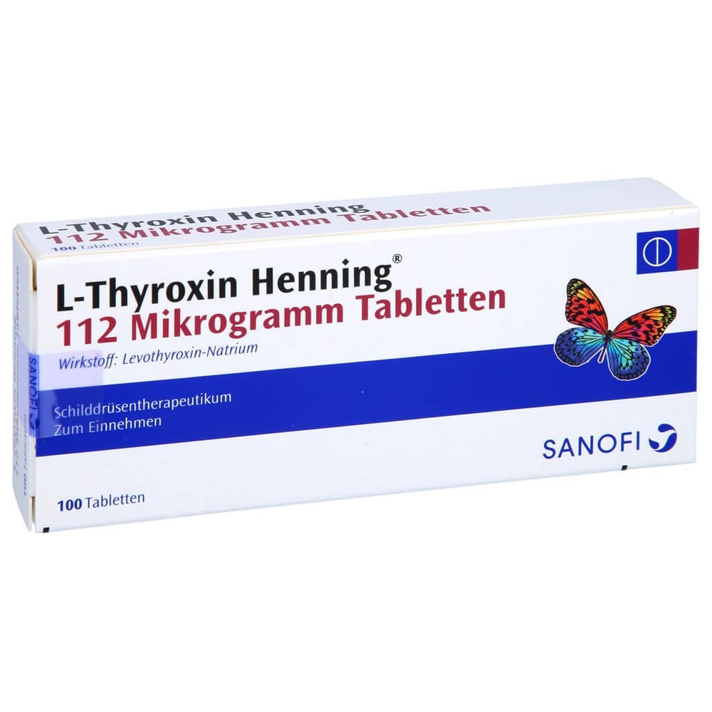 L-Thyroxin Henning 112 Mikrogramm