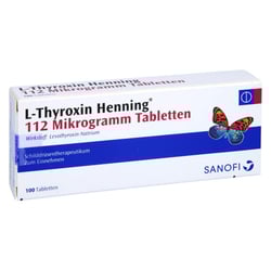 L-Thyroxin Henning 112 Mikrogramm