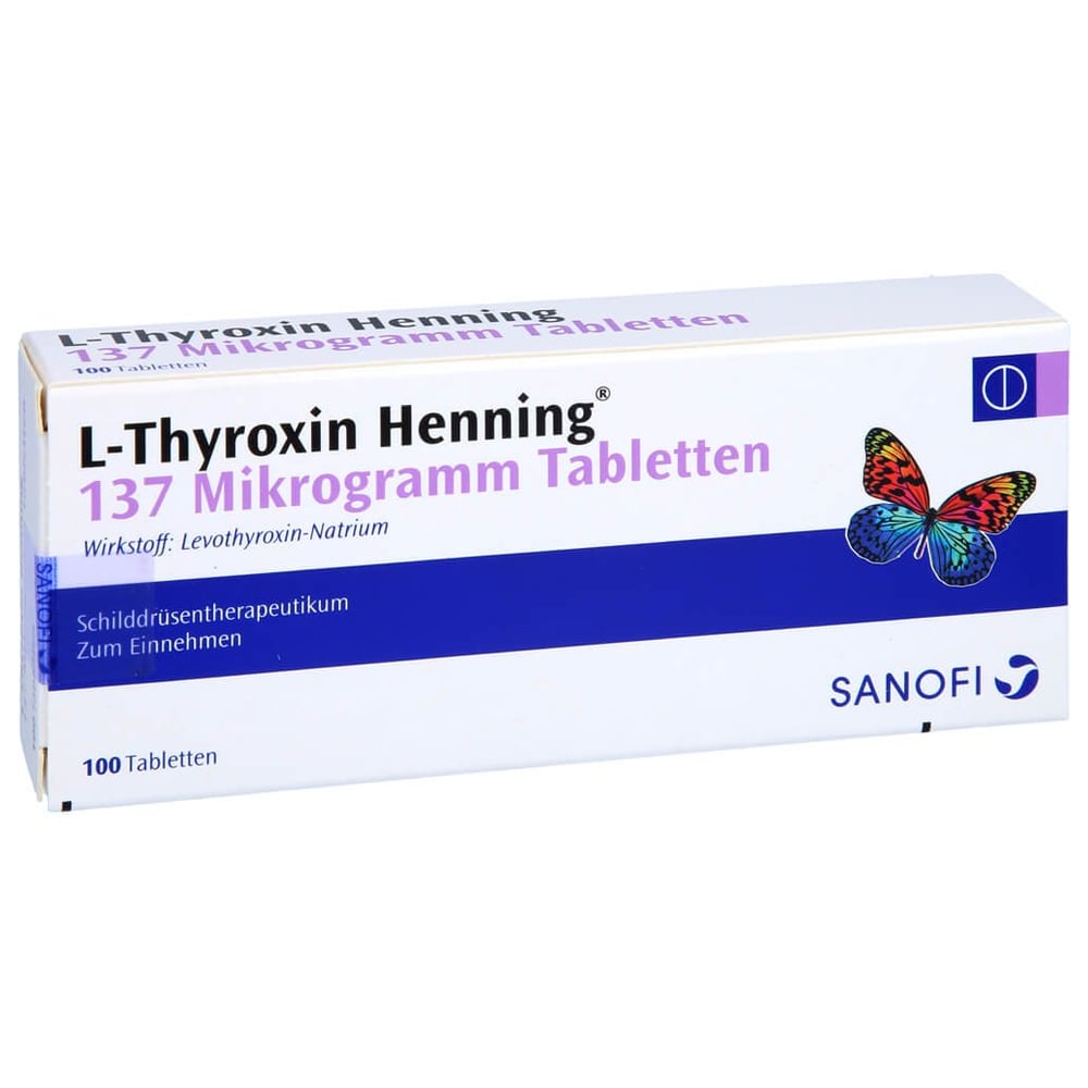 L-Thyroxin Henning 137 Mikrogramm