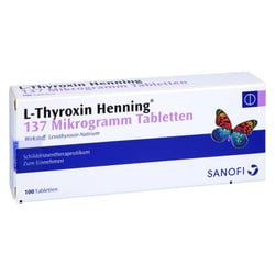 L-Thyroxin Henning 137 Mikrogramm