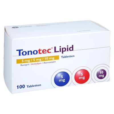 Tonotec Lipid 5 mg/ 5 mg/10 mg Tabletten