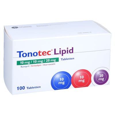 Tonotec Lipid 10 mg/10 mg/20 mg Tabletten