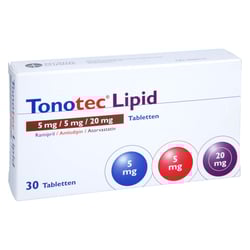 Tonotec Lipid 5 mg/5 mg/20 mg Tabletten
