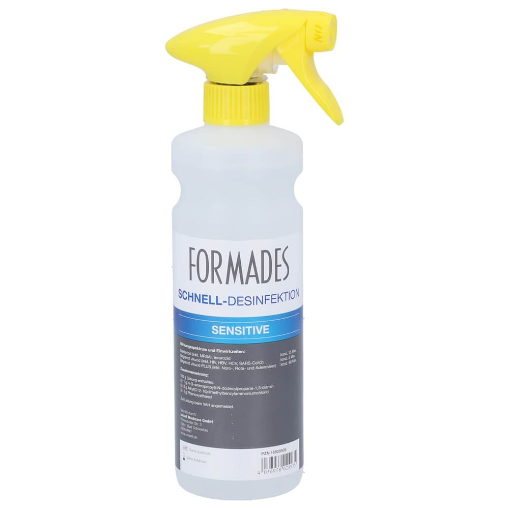 Formades Schnelldesinfektion Sensitive Sprühfl.