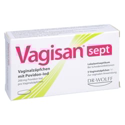 Vagisan sept Vaginalzäpfchen mit Povidon-Iod