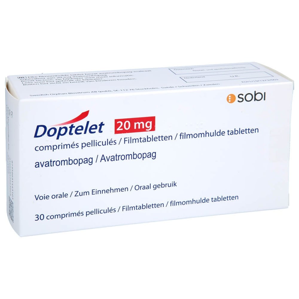 Doptelet 20 mg Filmtabletten