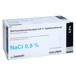 Natriumchlorid Noridem 0.9 % Injektionslösung
