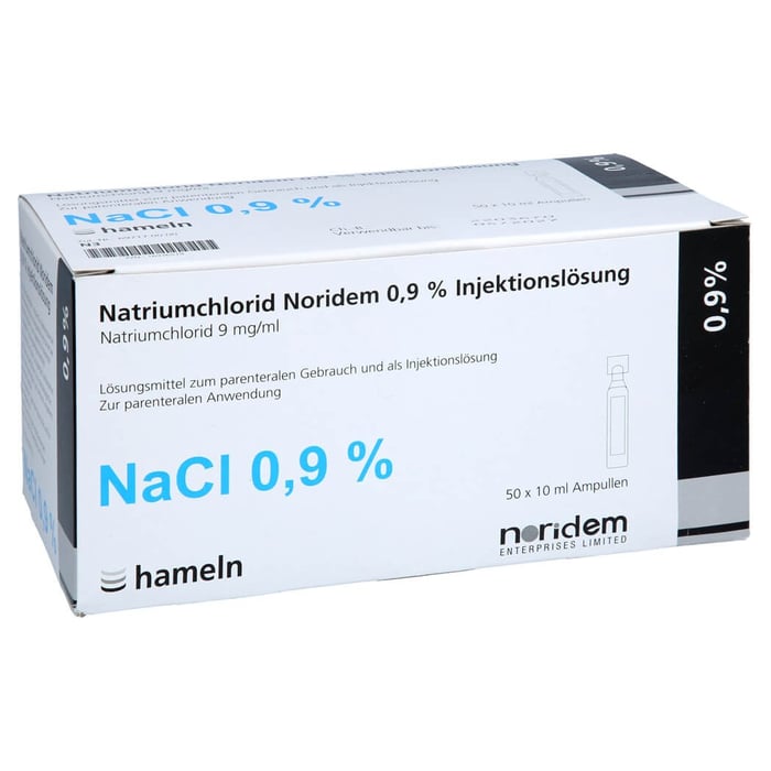 Natriumchlorid Noridem 0.9 % Injektionslösung