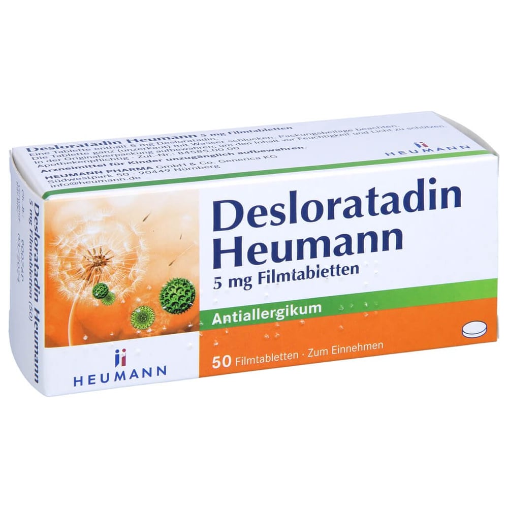 Desloratadin Heumann 5 mg