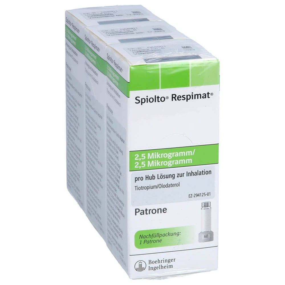 Spiolto Respimat 2.5 ug/2.5 ug Hub Nachfüllpackung