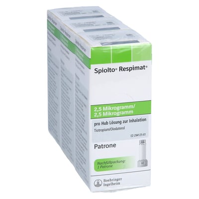 Spiolto Respimat 2.5 ug/2.5 ug Hub Nachfüllpackung